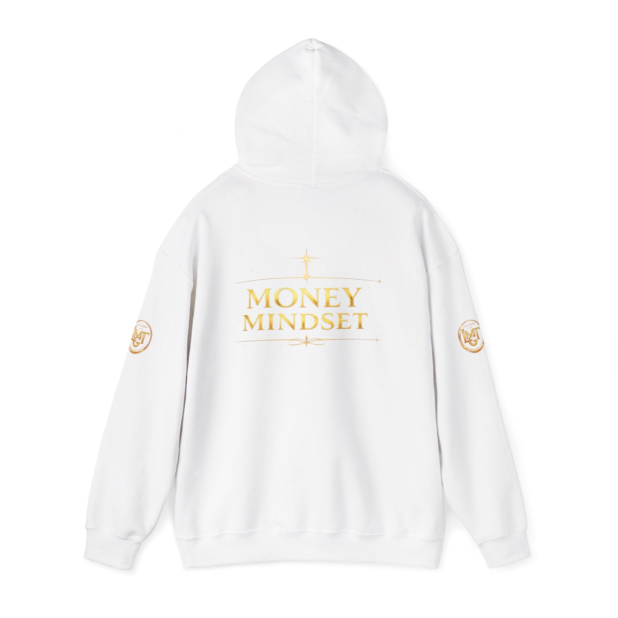 Money Mindset Hoodie — Gold LMTG Logo Premium Pullover