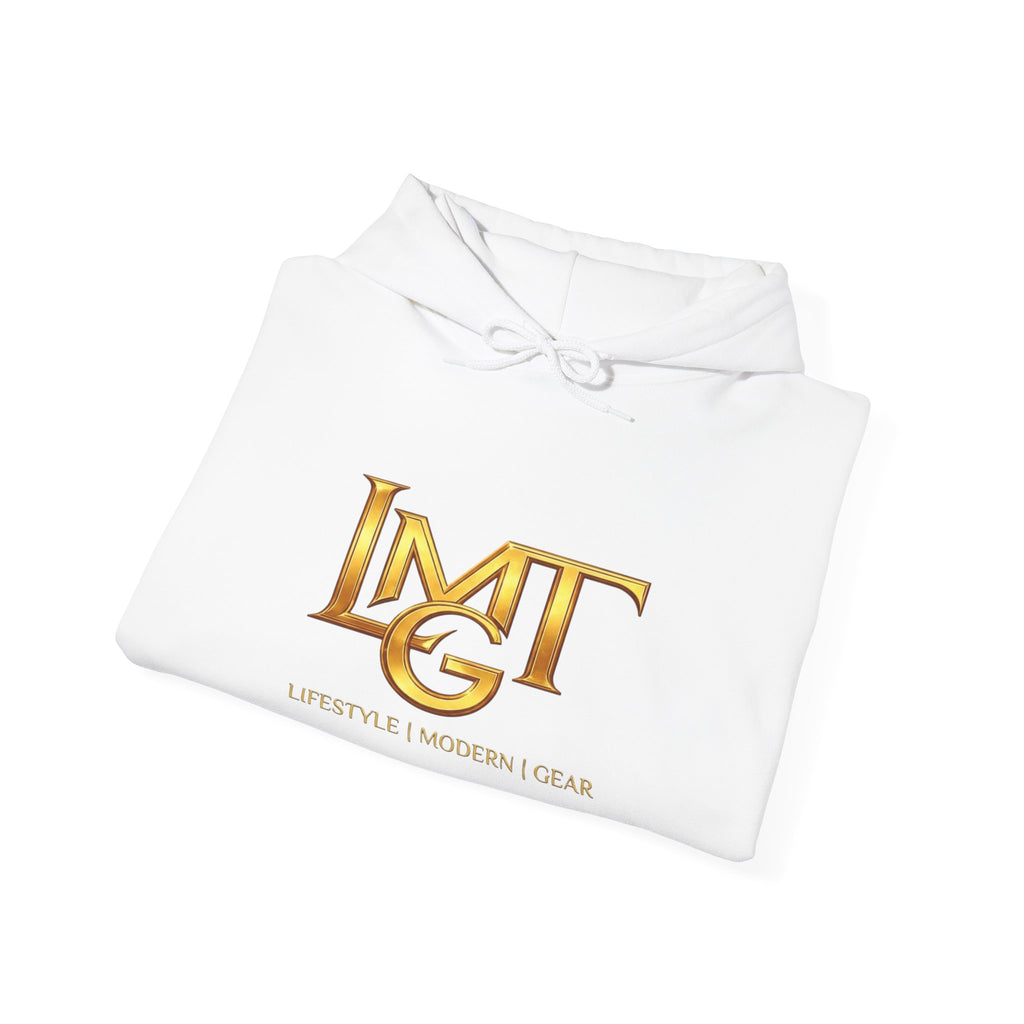LMT Gold Logo Hoodie — "Balance Your Life" Graphic Pullover