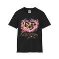 Happy Mother’s Day Love More  Love Heart Monogram T-Shirt — 'Floral Graphic Tee