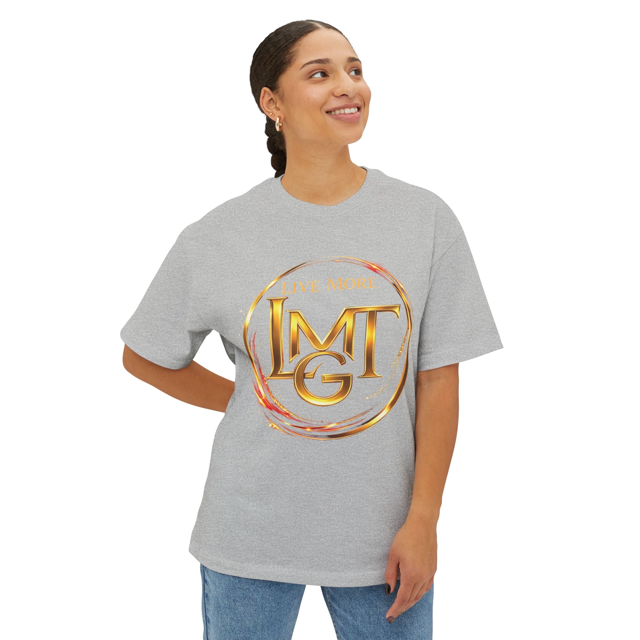 Live More Intentionally | Plain T-Shirt, Oversized Fit