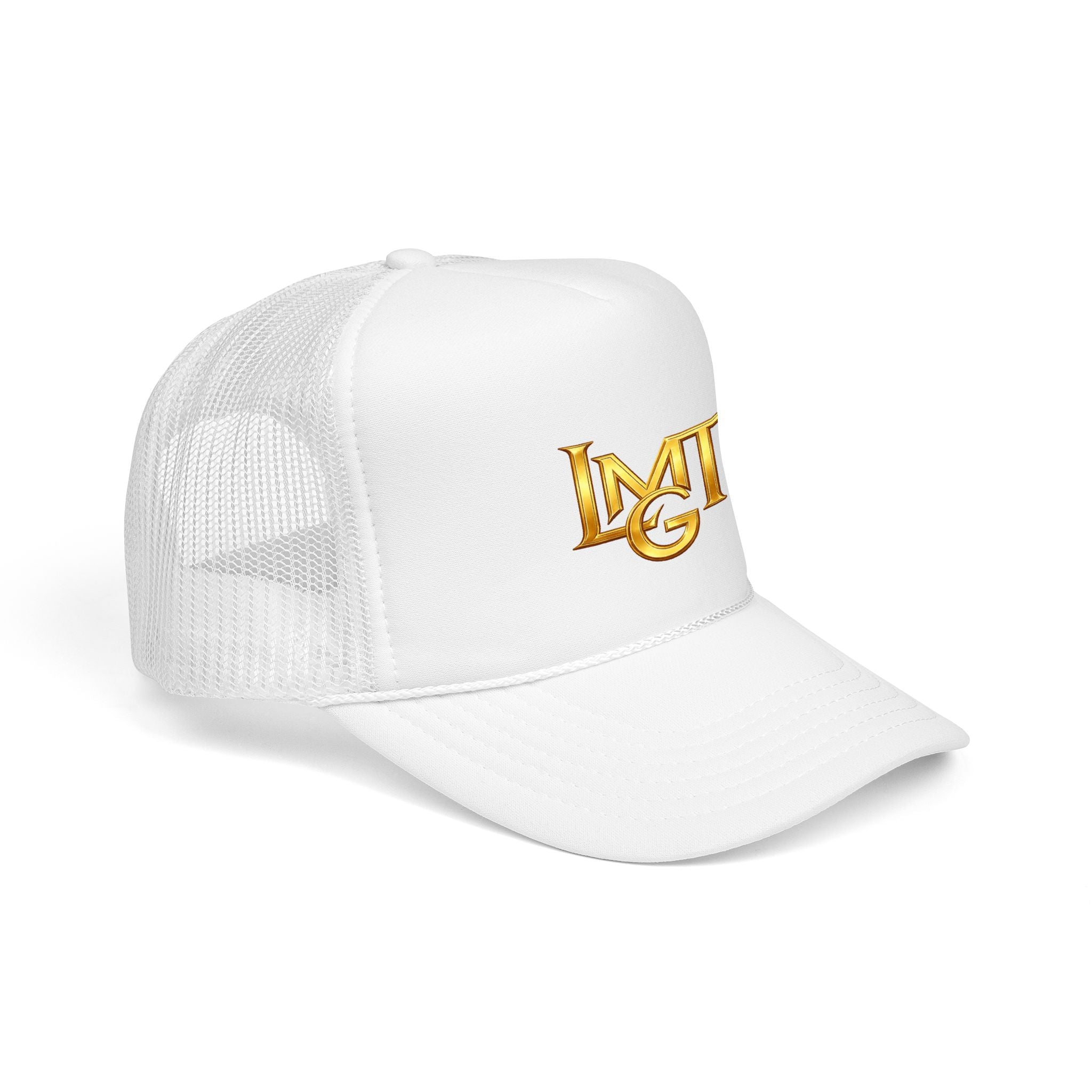 Gold LMTG Logo Trucker Hat