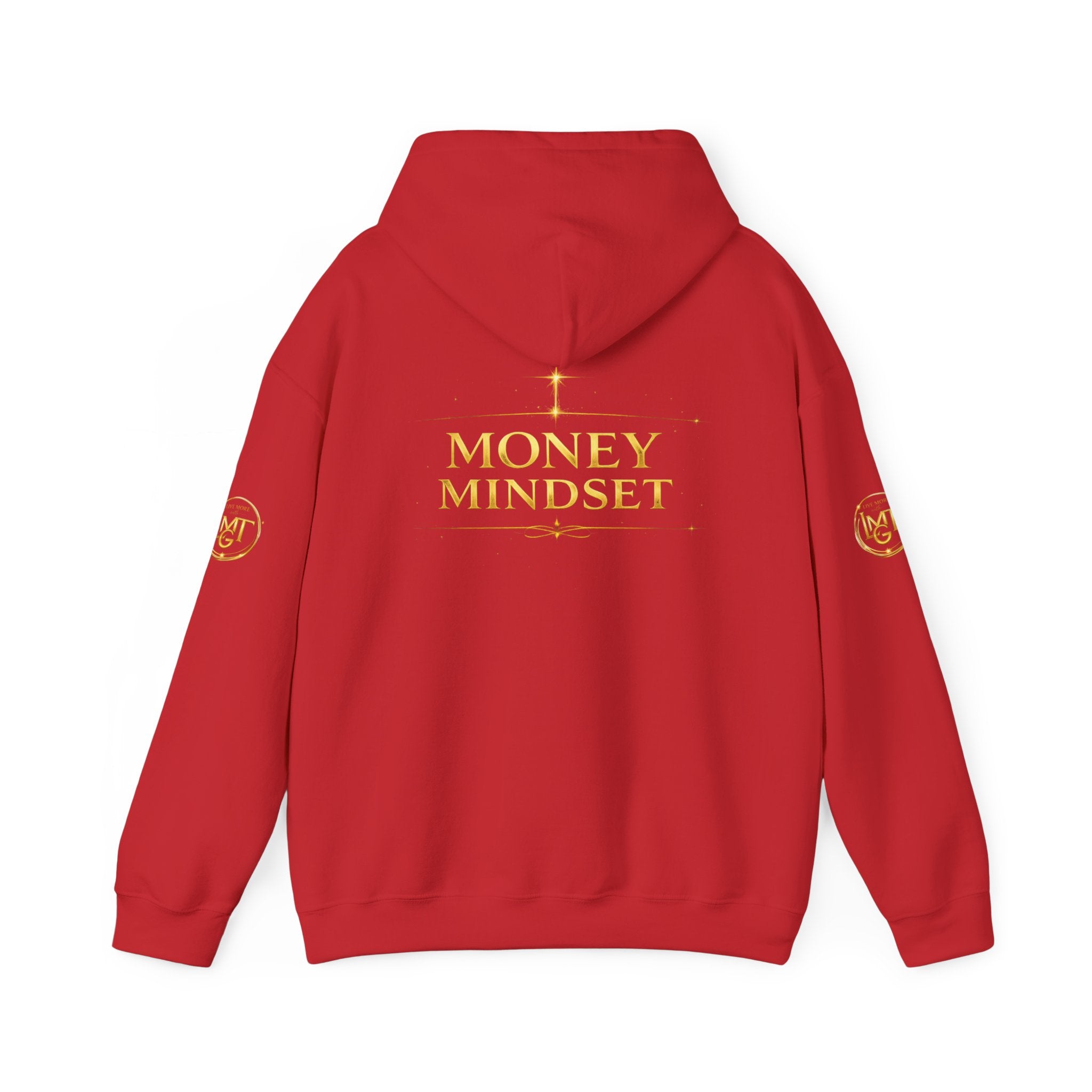Money Mindset Hoodie — Gold LMTG Logo Premium Pullover