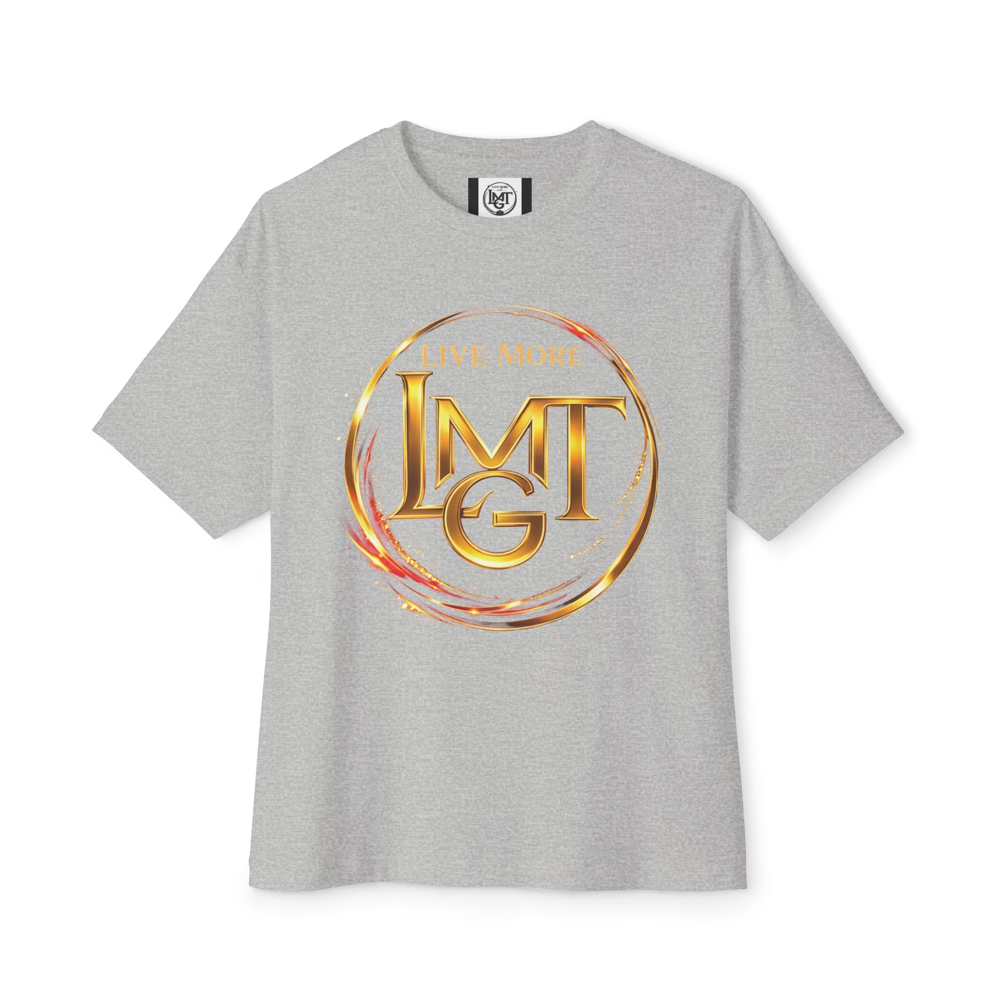 Live More Intentionally | Plain T-Shirt, Oversized Fit