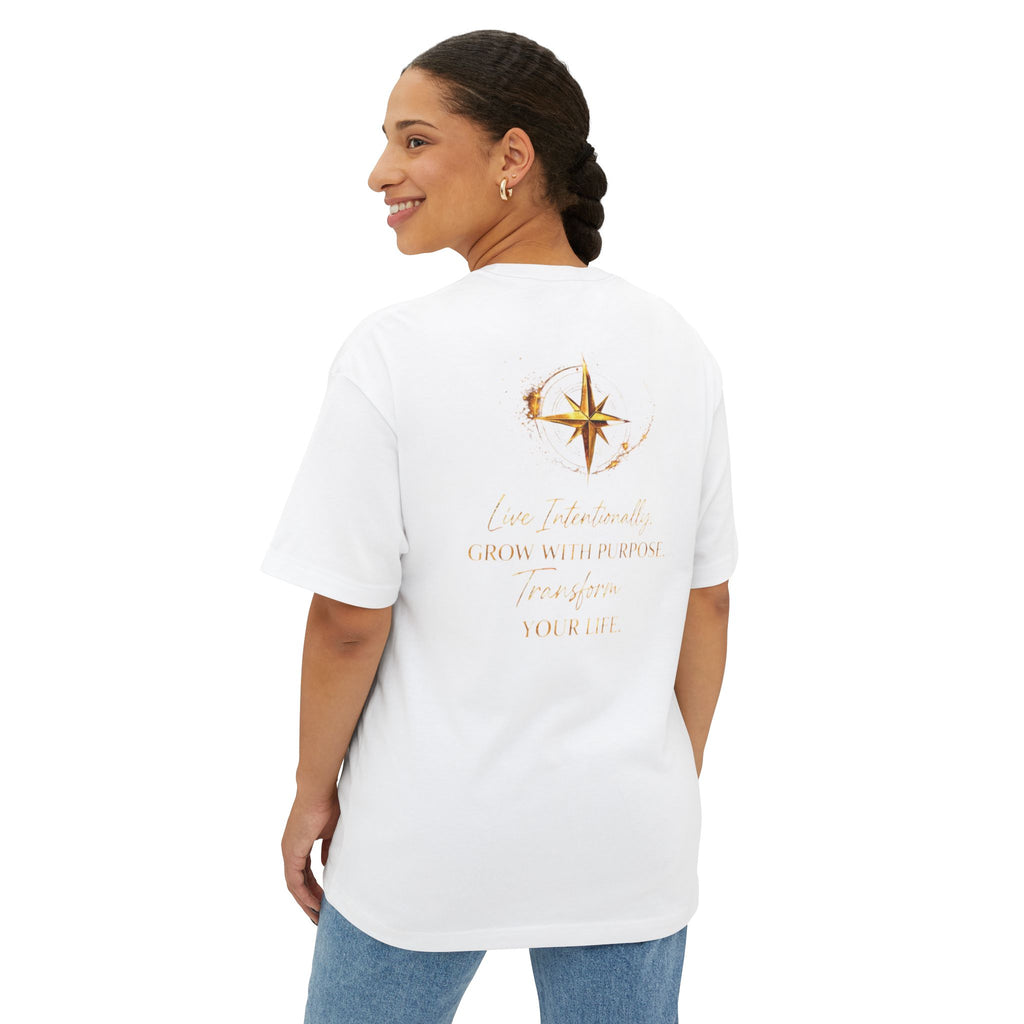 Live More Intentionally | Plain T-Shirt, Oversized Fit