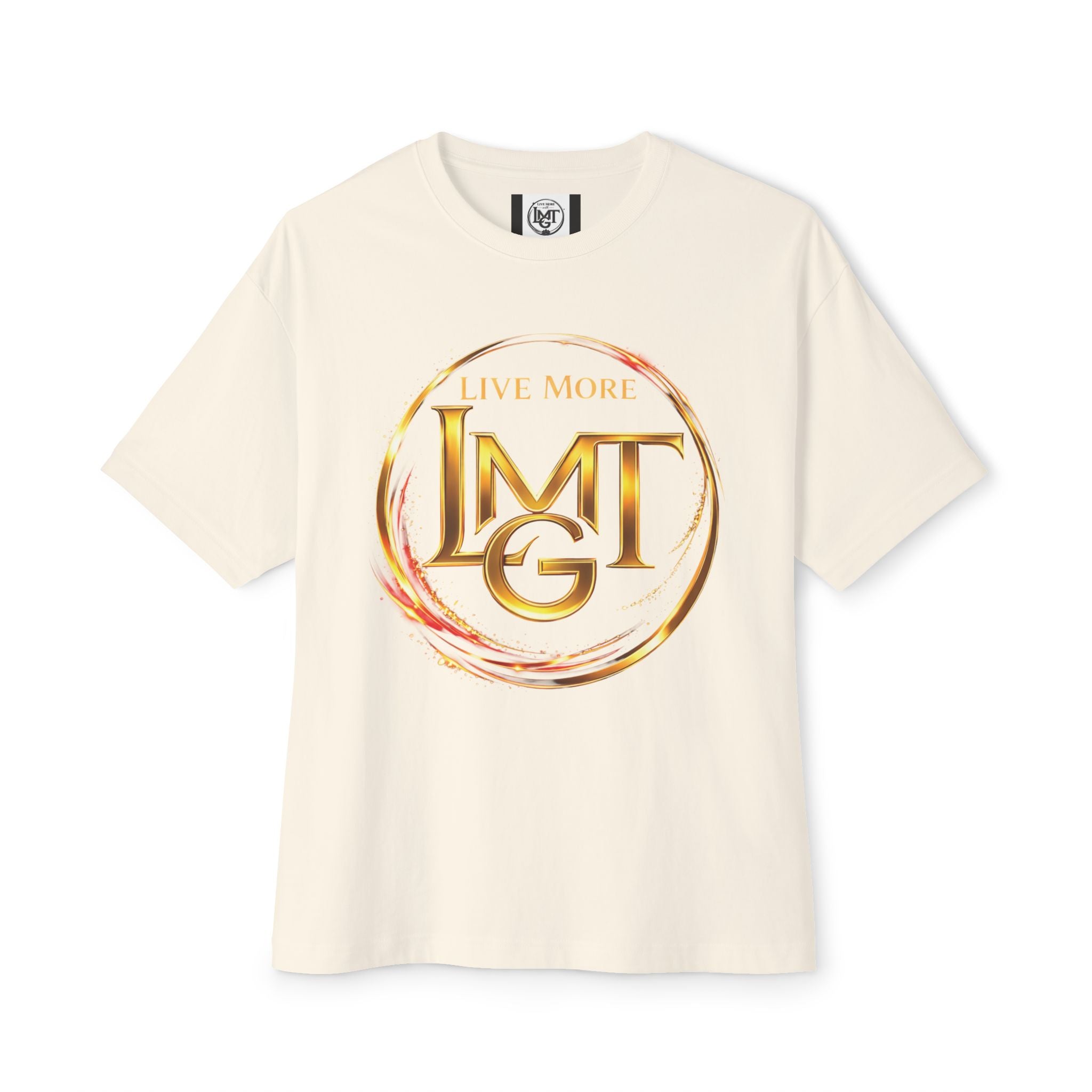 Live More Intentionally | Plain T-Shirt, Oversized Fit