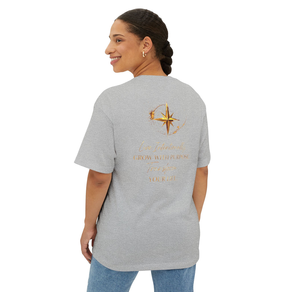 Live More Intentionally | Plain T-Shirt, Oversized Fit