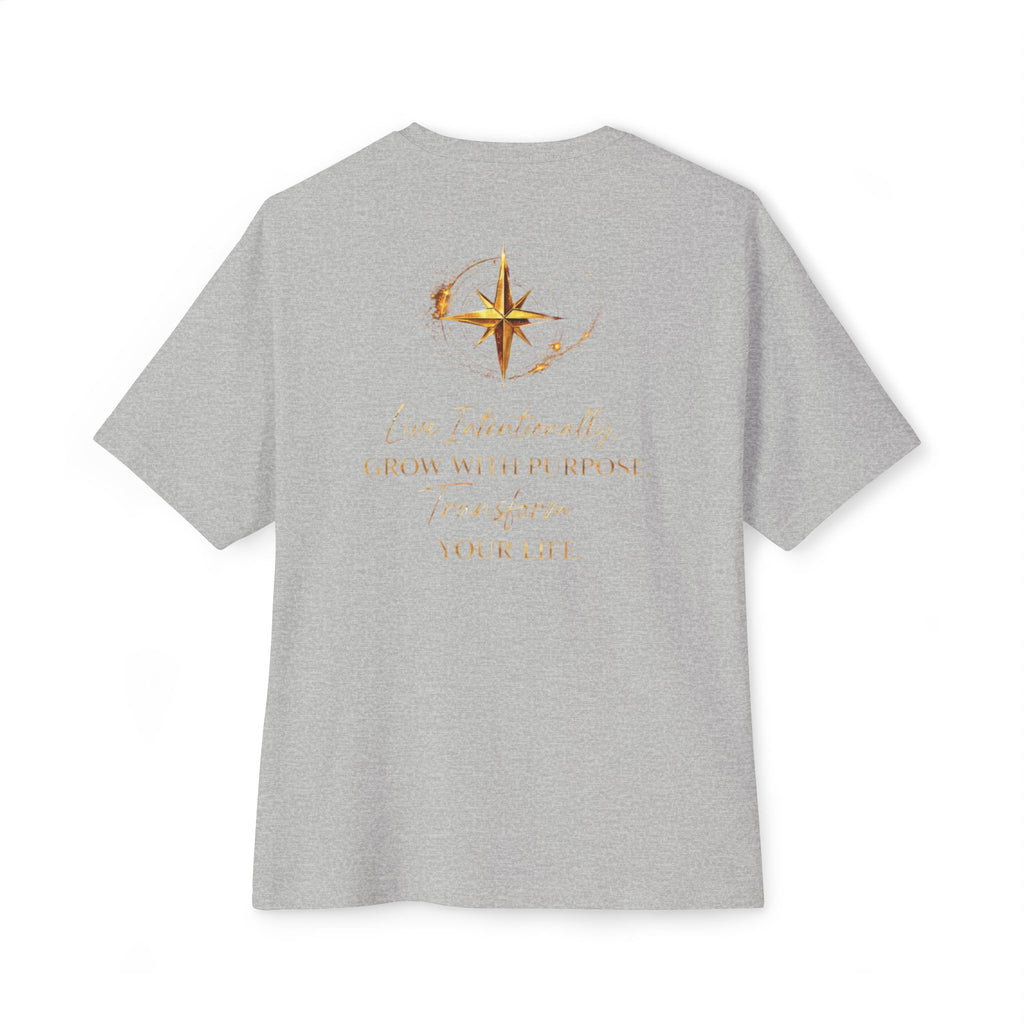 Live More Intentionally | Plain T-Shirt, Oversized Fit