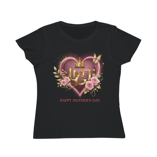 Happy Mother’s Day Love More  Heart Mom T-Shirt — Floral Crowned Love Tee