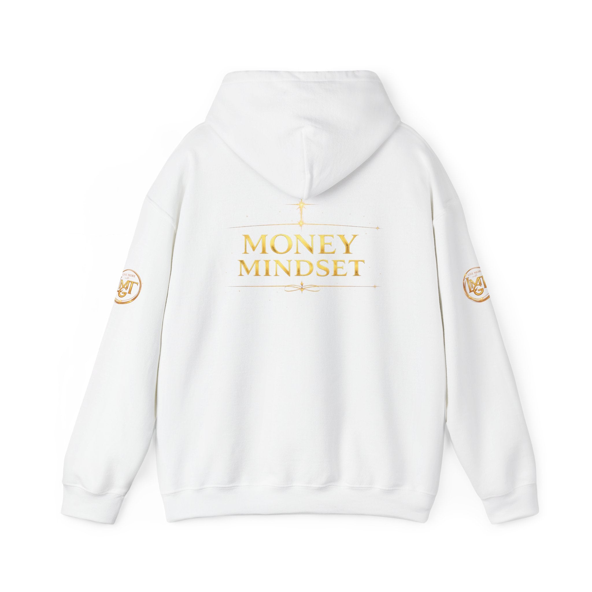 Money Mindset Hoodie — Gold LMTG Logo Premium Pullover