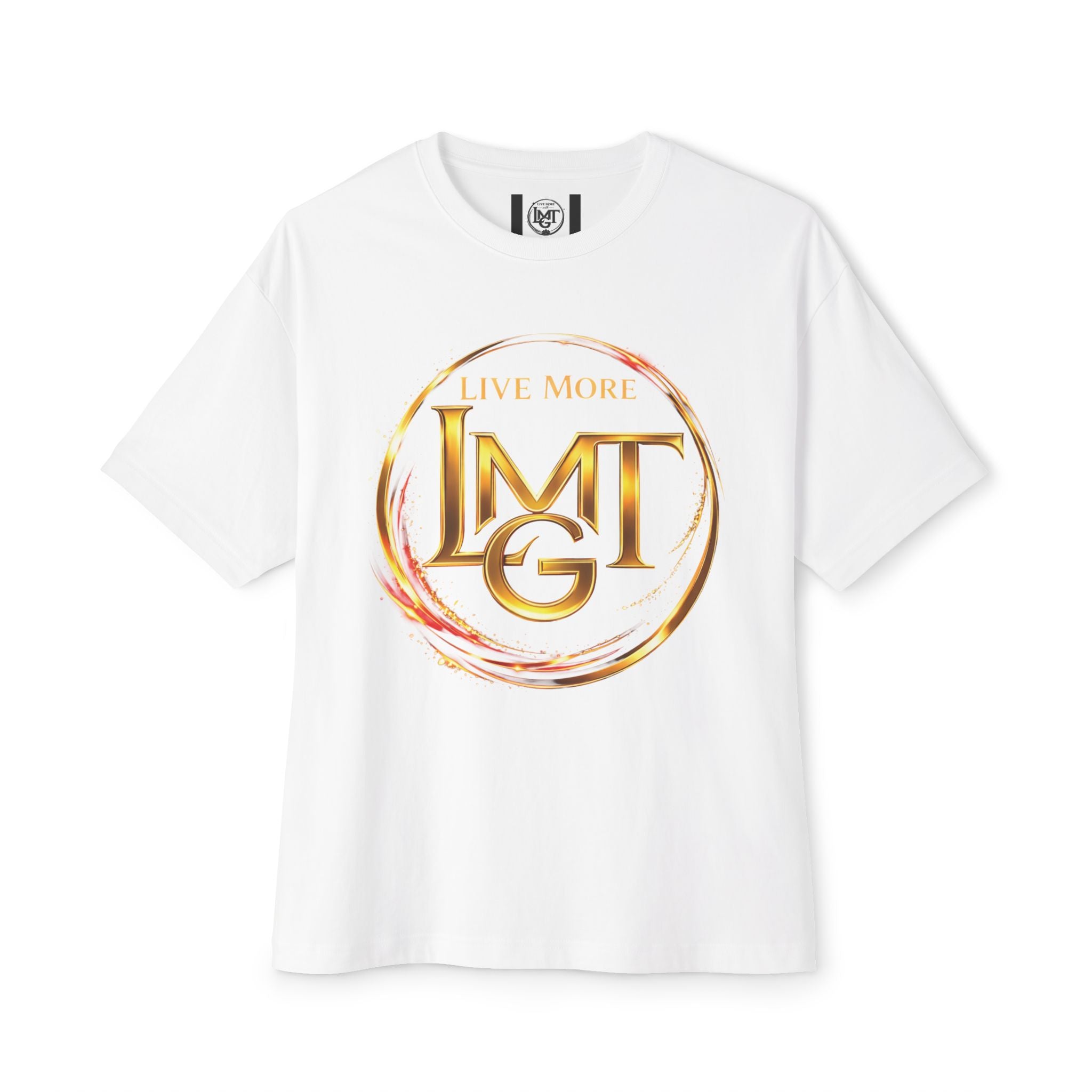 Live More Intentionally | Plain T-Shirt, Oversized Fit